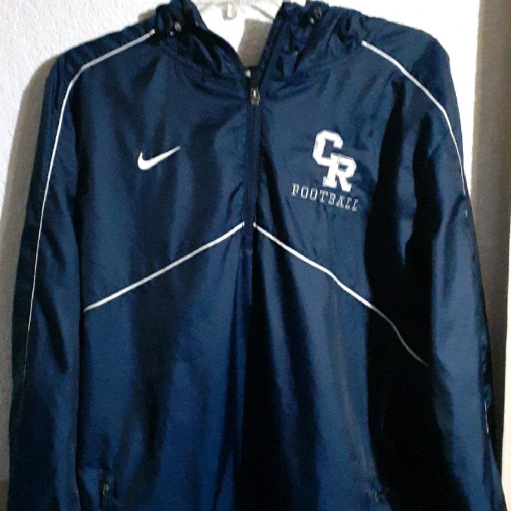 Jacket, pullover w/hood, Nike, blue